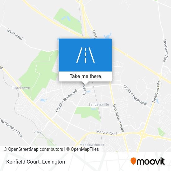Mapa de Keirfield Court