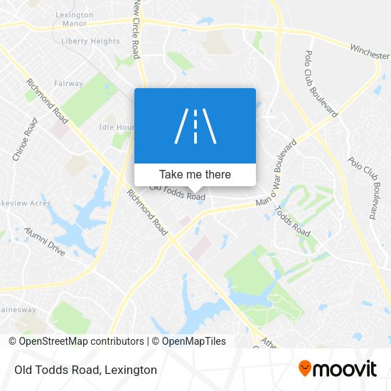 Mapa de Old Todds Road