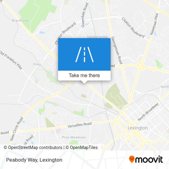 Mapa de Peabody Way