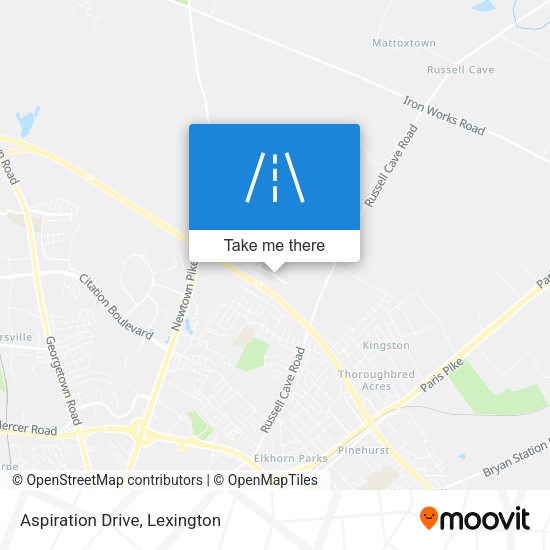 Aspiration Drive map