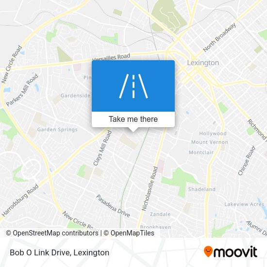Mapa de Bob O Link Drive