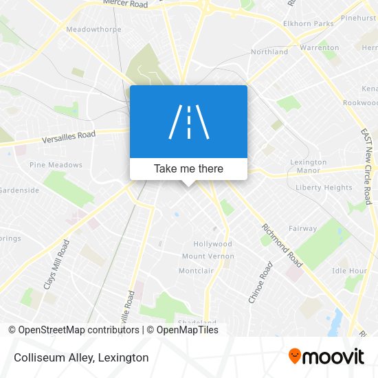 Colliseum Alley map