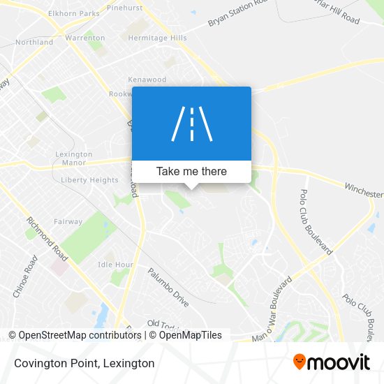 Mapa de Covington Point