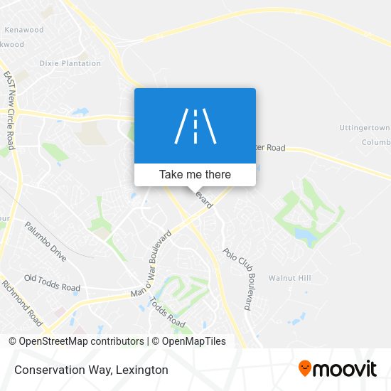 Conservation Way map