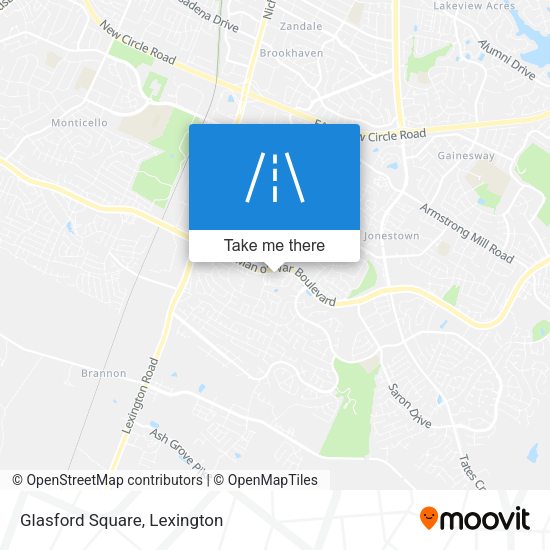 Mapa de Glasford Square