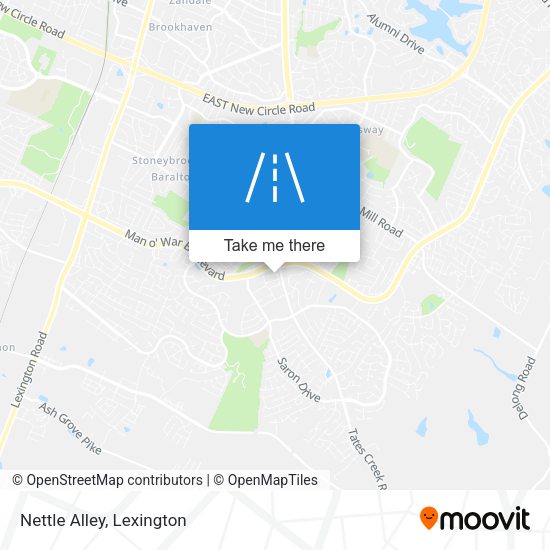 Mapa de Nettle Alley