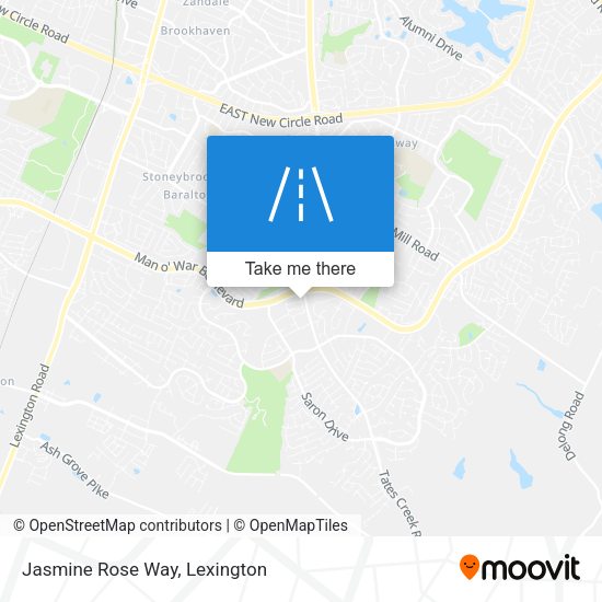Jasmine Rose Way map