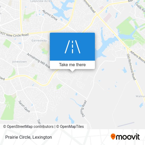 Mapa de Prairie Circle