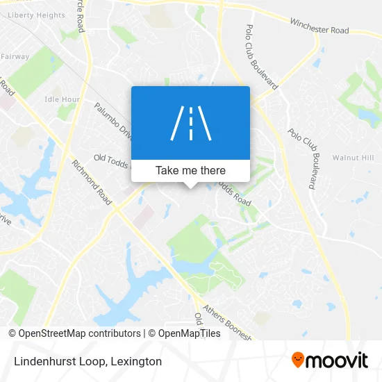 Lindenhurst Loop map