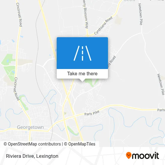 Riviera Drive map