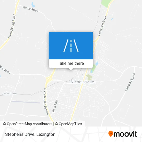 Stephens Drive map