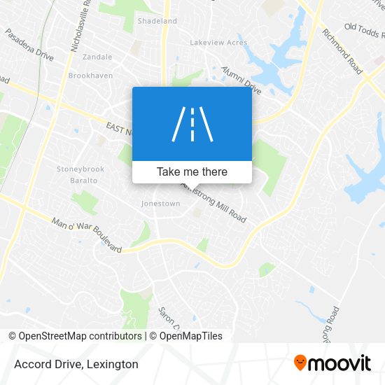 Mapa de Accord Drive