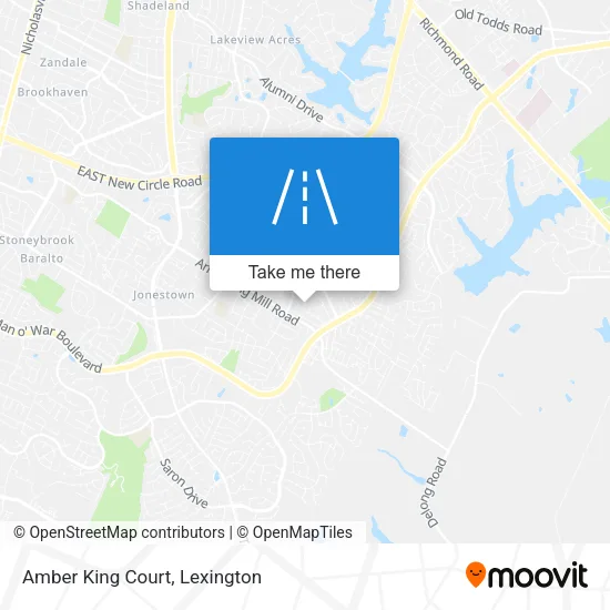 Amber King Court map