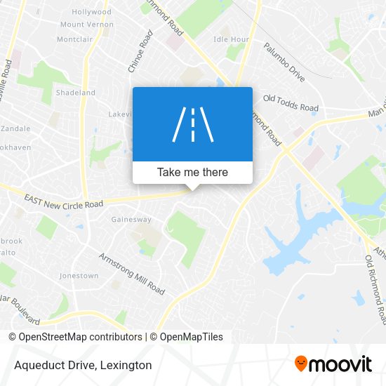 Mapa de Aqueduct Drive