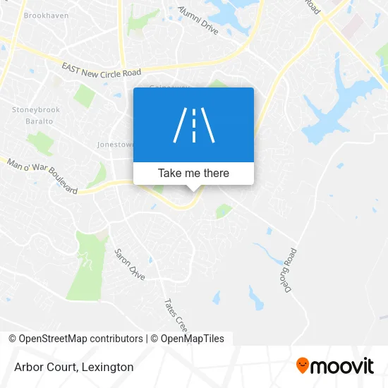 Arbor Court map