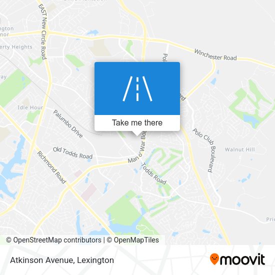 Mapa de Atkinson Avenue
