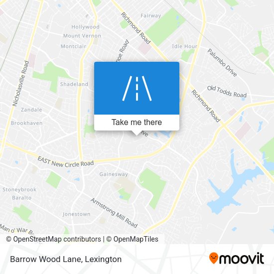 Mapa de Barrow Wood Lane