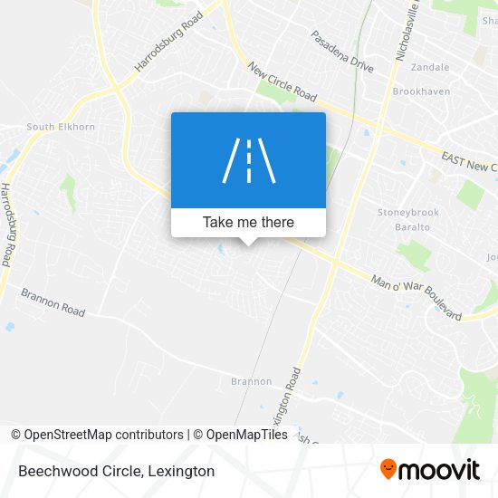 Beechwood Circle map