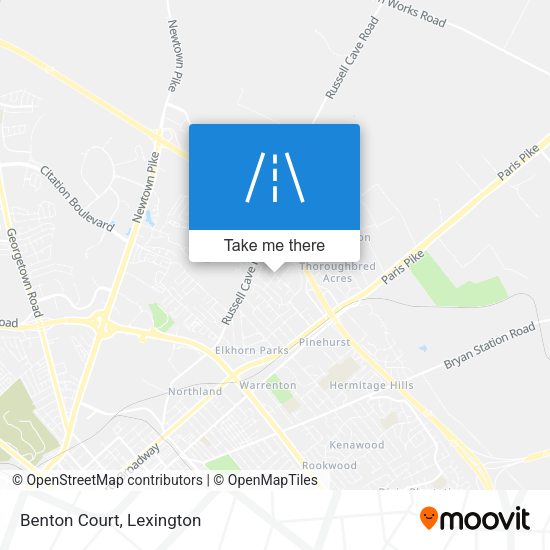 Mapa de Benton Court