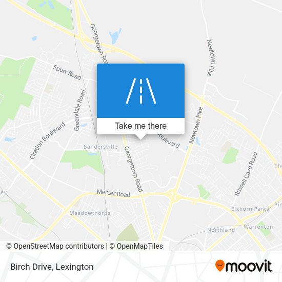 Mapa de Birch Drive