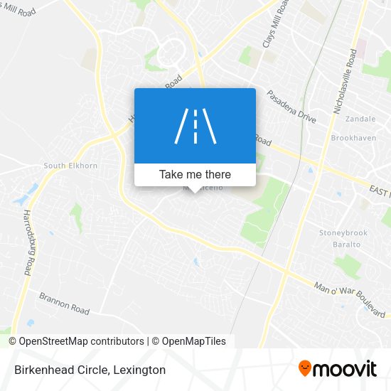 Birkenhead Circle map