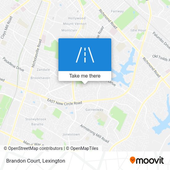 Brandon Court map