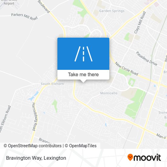 Mapa de Bravington Way