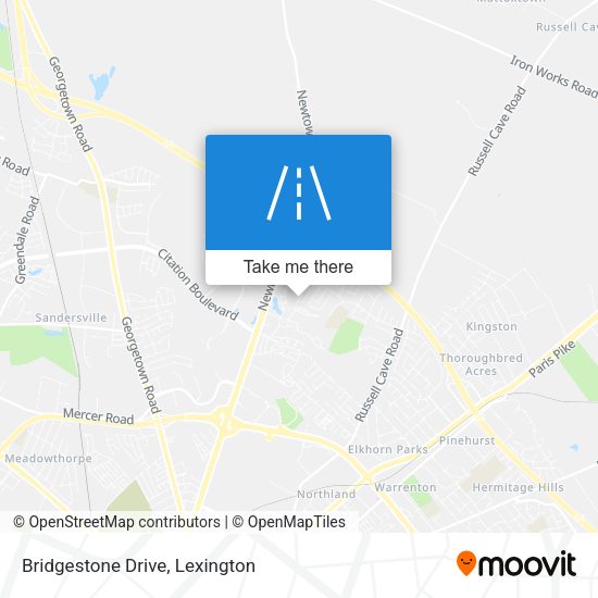 Mapa de Bridgestone Drive