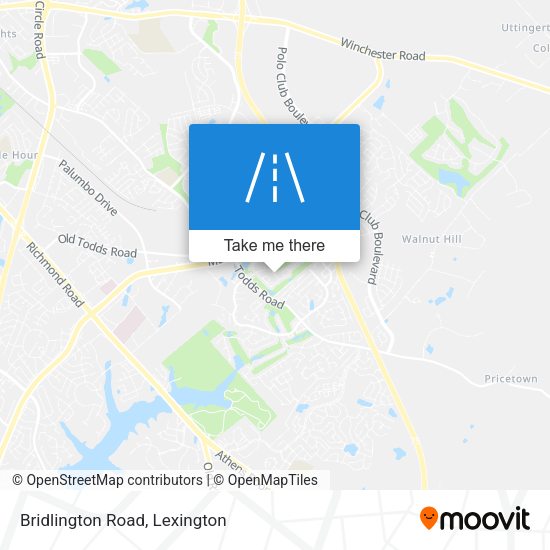 Mapa de Bridlington Road