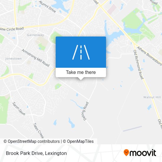 Mapa de Brook Park Drive