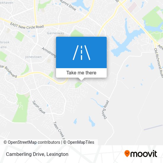 Mapa de Camberling Drive