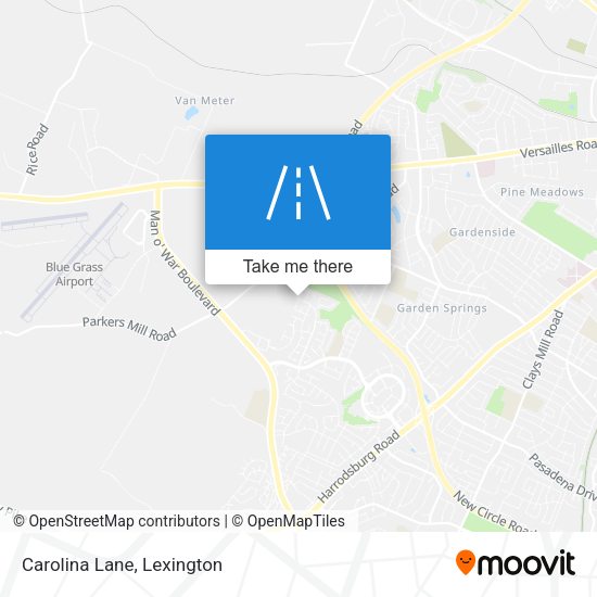 Mapa de Carolina Lane