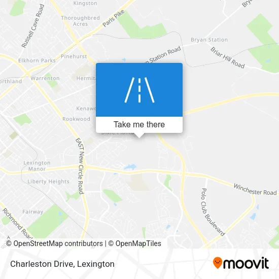 Charleston Drive map