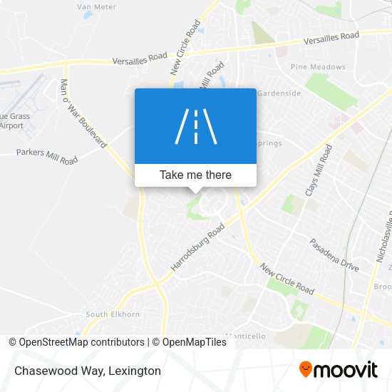 Mapa de Chasewood Way
