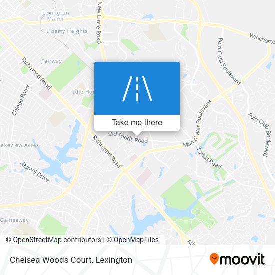 Chelsea Woods Court map