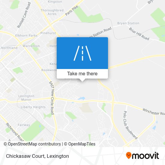 Mapa de Chickasaw Court