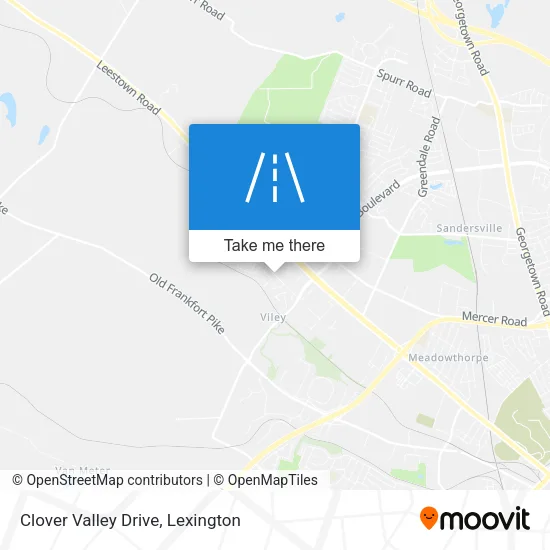 Clover Valley Drive map