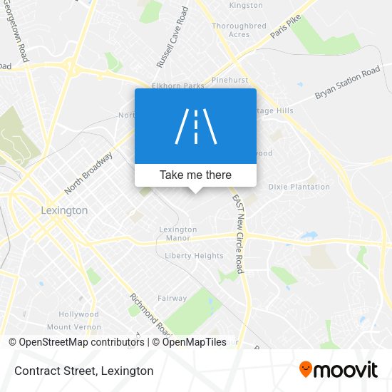 Mapa de Contract Street