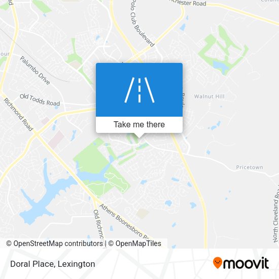 Mapa de Doral Place