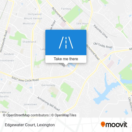 Mapa de Edgewater Court