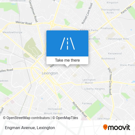 Mapa de Engman Avenue