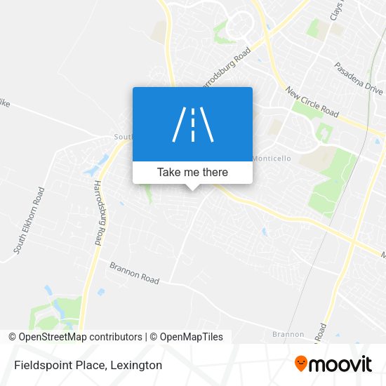 Mapa de Fieldspoint Place