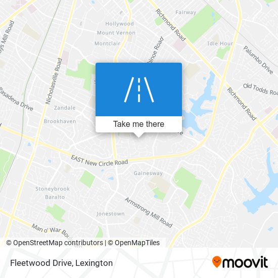 Mapa de Fleetwood Drive