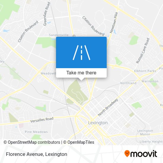 Mapa de Florence Avenue