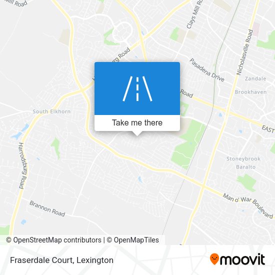 Fraserdale Court map