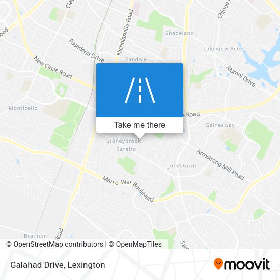 Mapa de Galahad Drive
