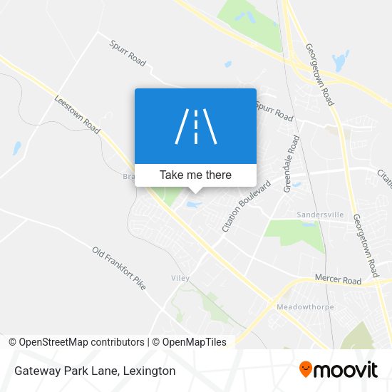 Mapa de Gateway Park Lane