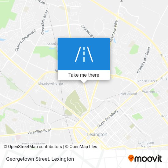 Mapa de Georgetown Street