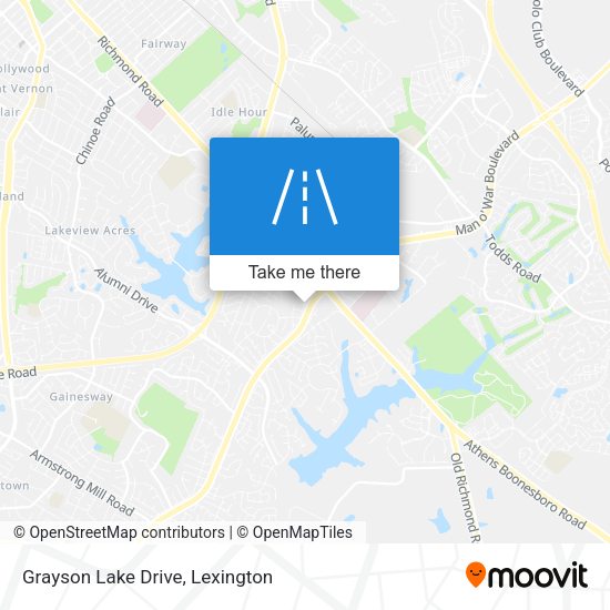 Mapa de Grayson Lake Drive