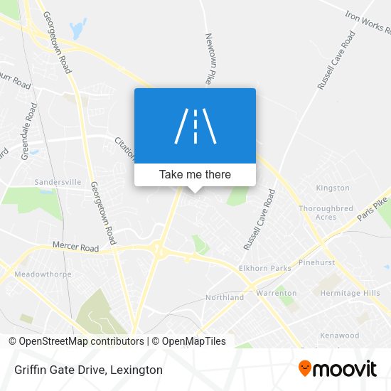 Mapa de Griffin Gate Drive